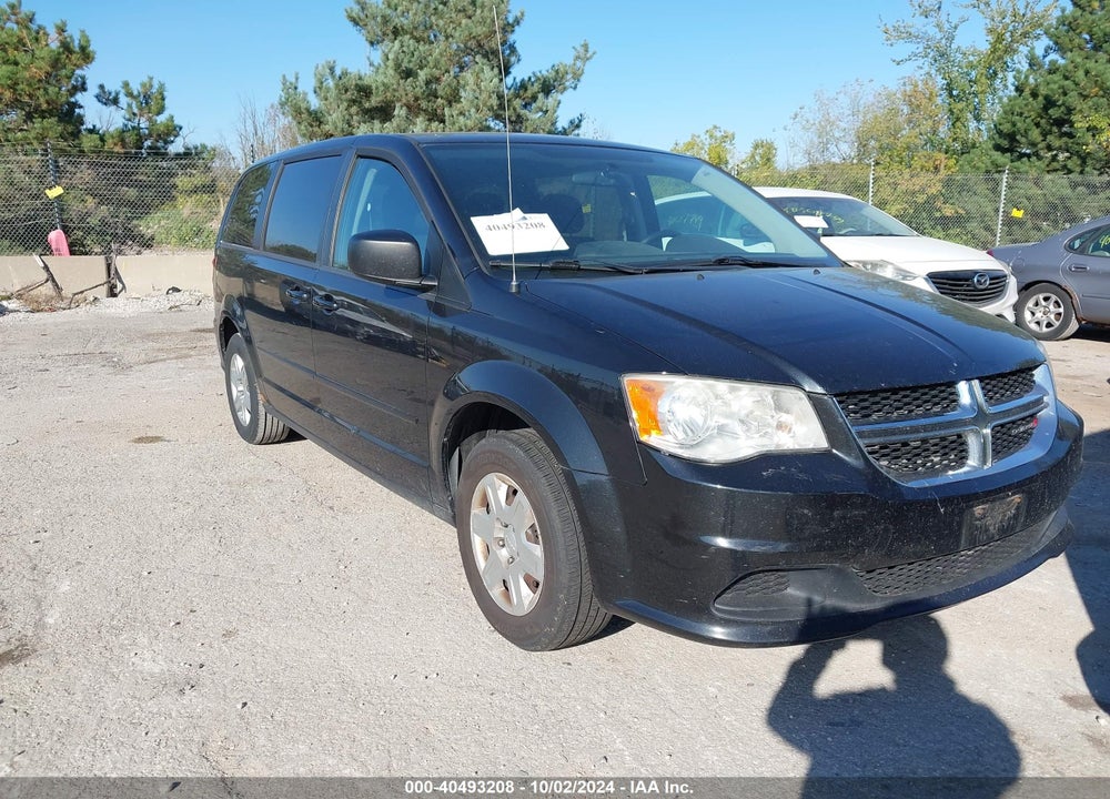 2013 DODGE GRAND CARAVAN SE VIN: 2C4RDGBGXDR505263