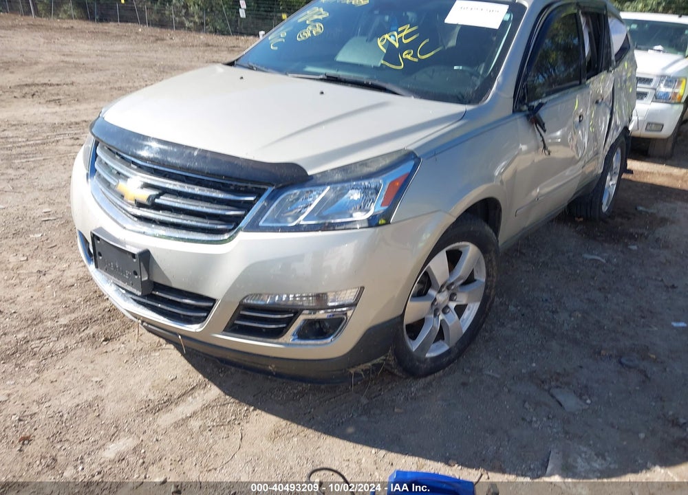 2015 CHEVROLET TRAVERSE LTZ VIN: 1GNKVJKD8FJ214096