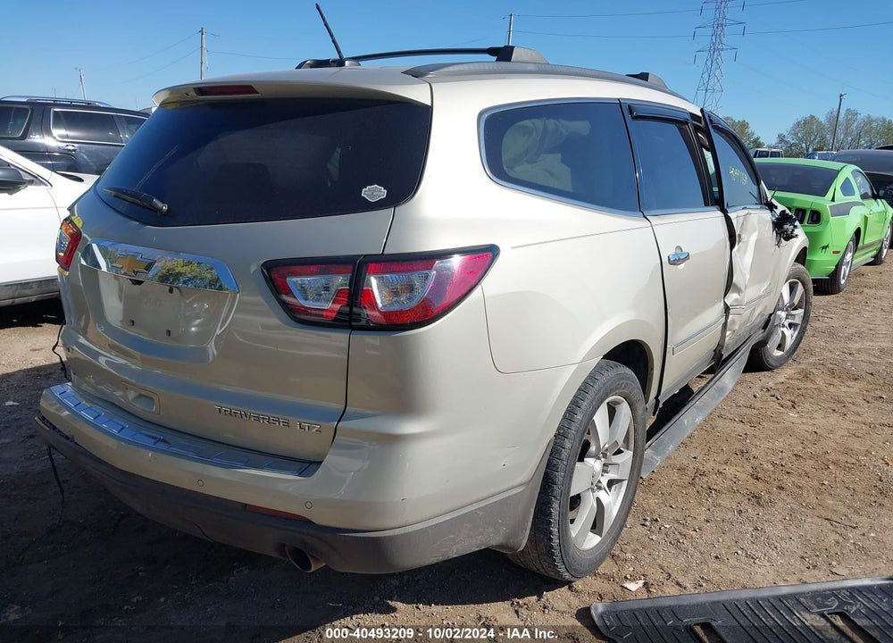 2015 CHEVROLET TRAVERSE LTZ VIN: 1GNKVJKD8FJ214096