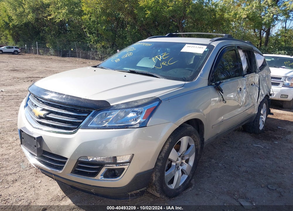 2015 CHEVROLET TRAVERSE LTZ VIN: 1GNKVJKD8FJ214096