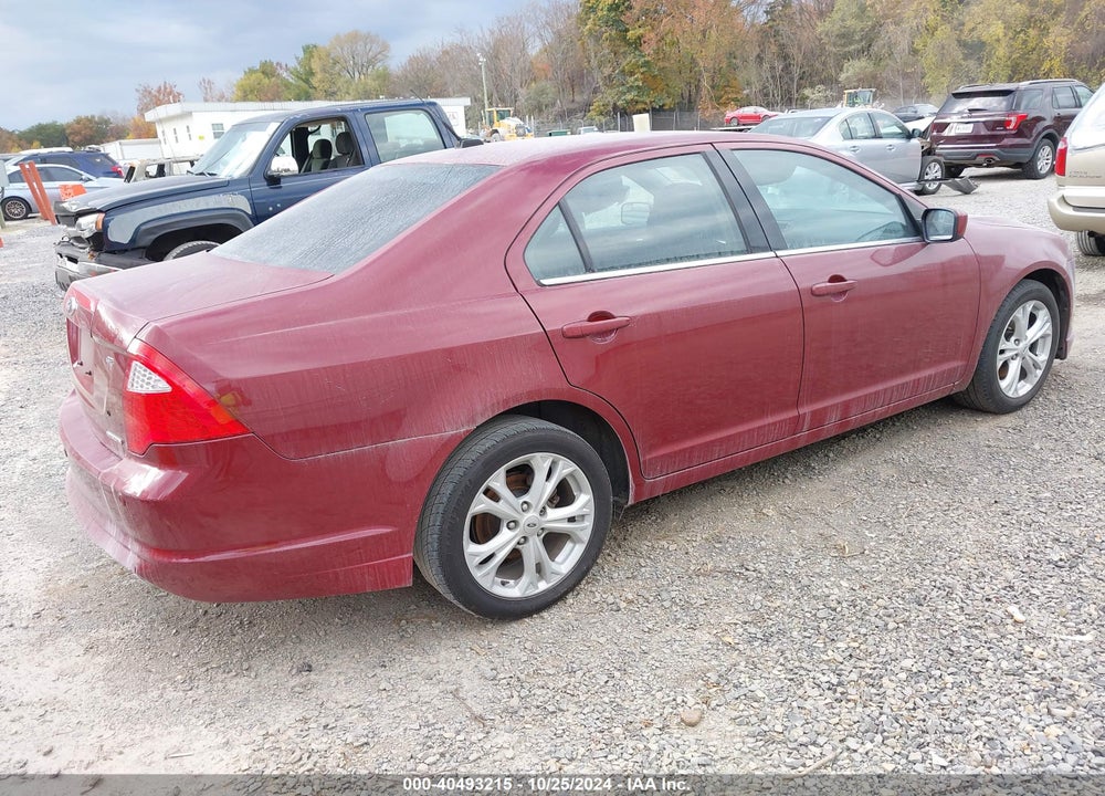 2011 FORD FUSION SE VIN: 3FAHP0HG6BR137713