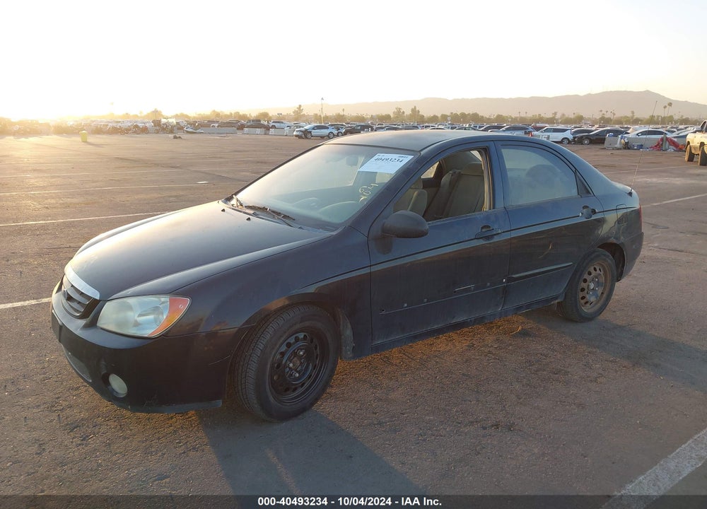2005 KIA SPECTRA EX/LX/SX VIN: KNAFE121X55163558