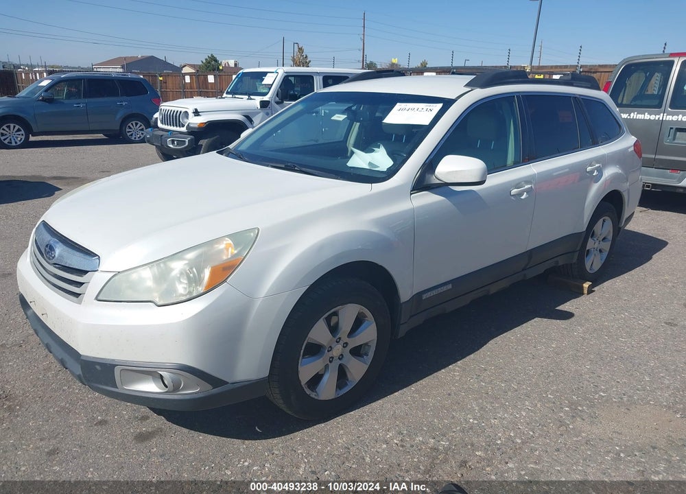 2010 SUBARU OUTBACK 2.5I PREMIUM VIN: 4S4BRBCC1A3377920