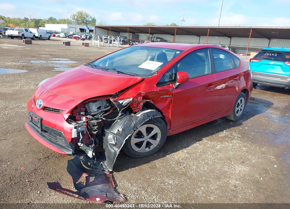 2015 TOYOTA PRIUS TWO VIN: JTDKN3DU8F1945662