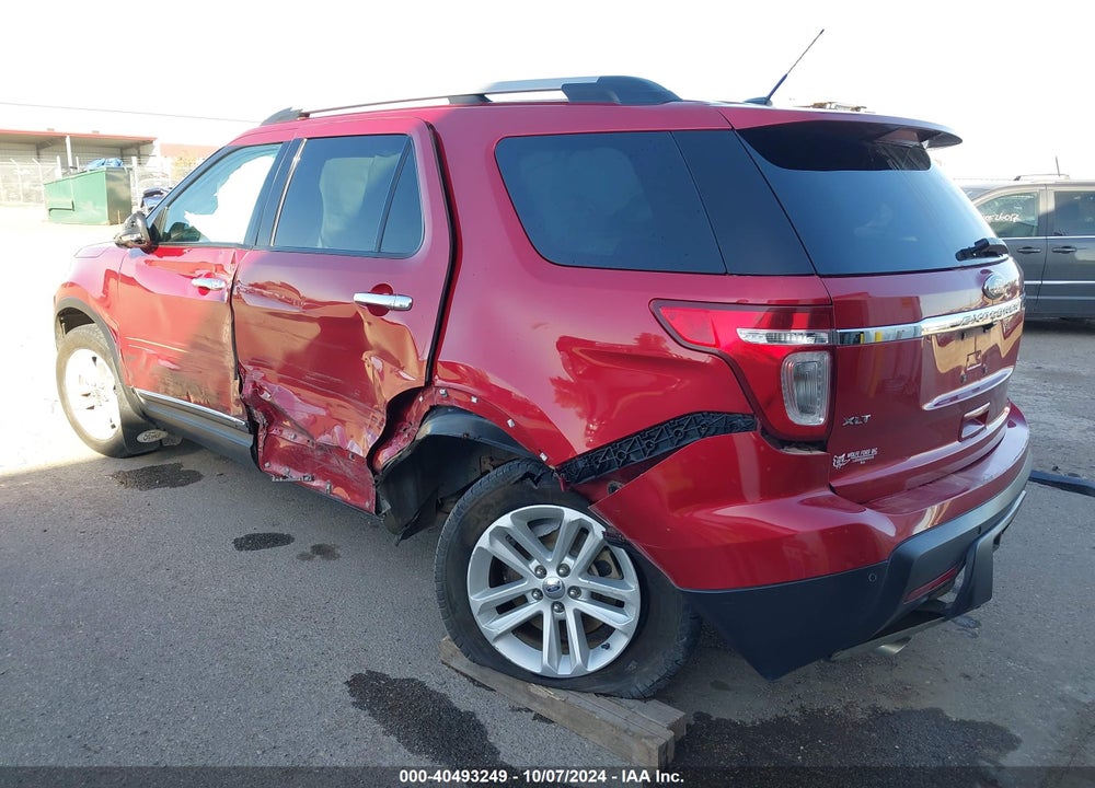 2011 FORD EXPLORER XLT VIN: 1FMHK8D83BGA25105