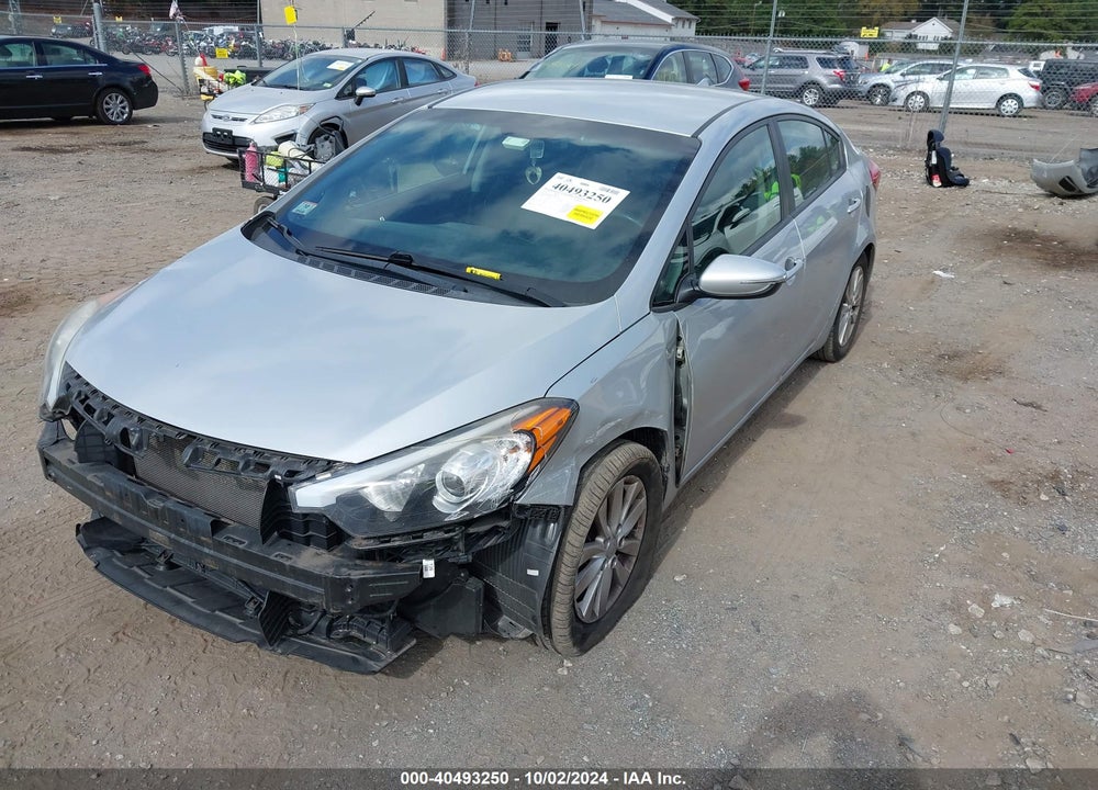 2015 KIA FORTE LX VIN: KNAFX4A62F5399311