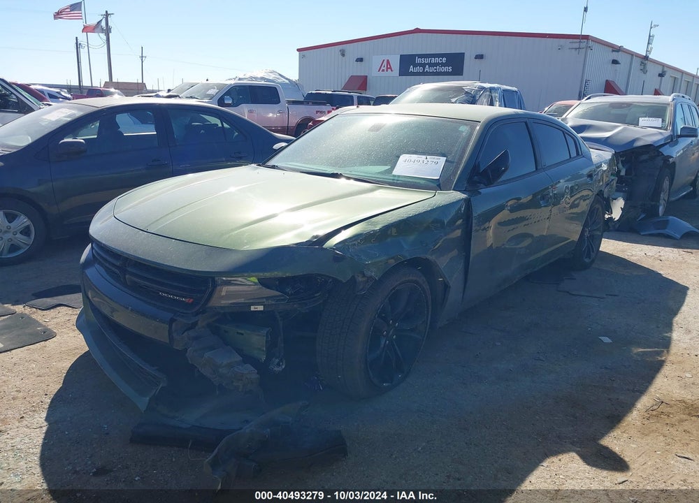 2018 DODGE CHARGER SXT RWD VIN: 2C3CDXBG8JH221626