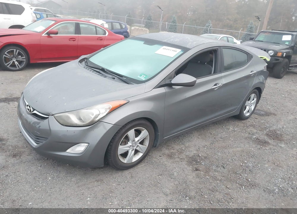 2013 HYUNDAI ELANTRA GLS VIN: 5NPDH4AE5DH293916