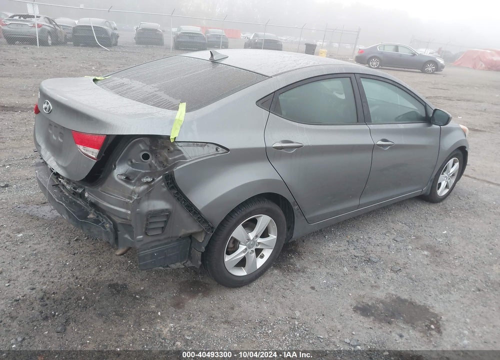 2013 HYUNDAI ELANTRA GLS VIN: 5NPDH4AE5DH293916