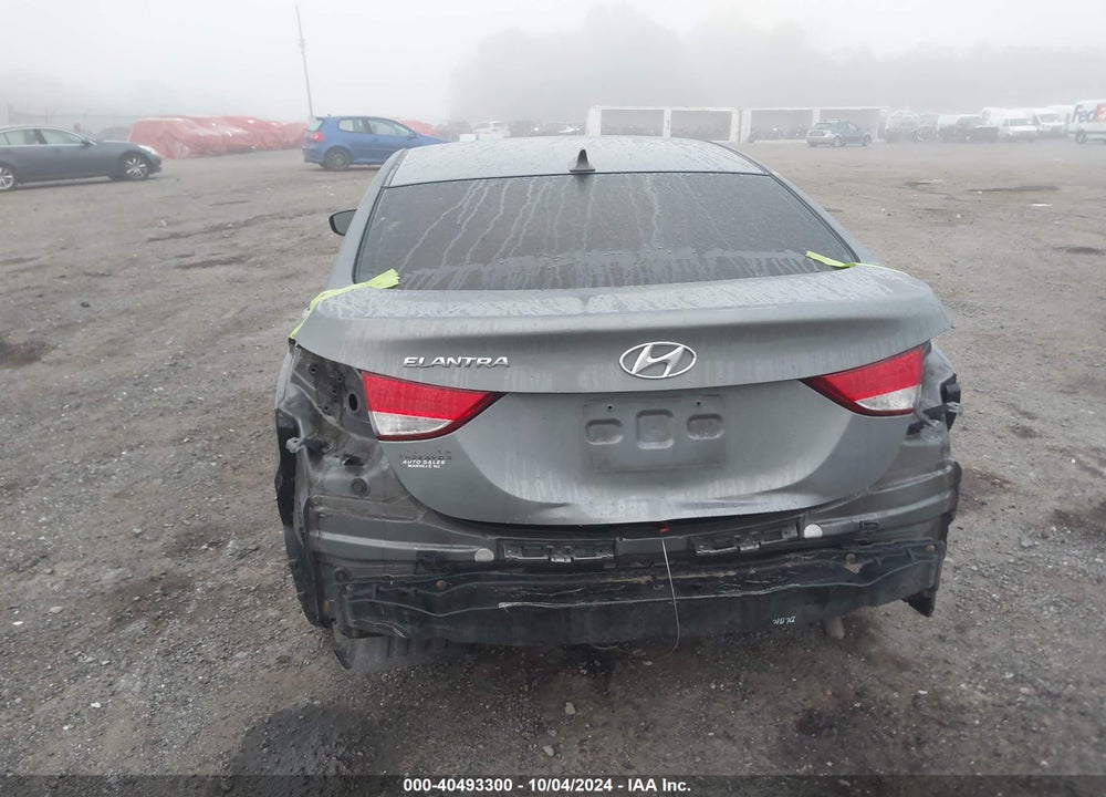 2013 HYUNDAI ELANTRA GLS VIN: 5NPDH4AE5DH293916
