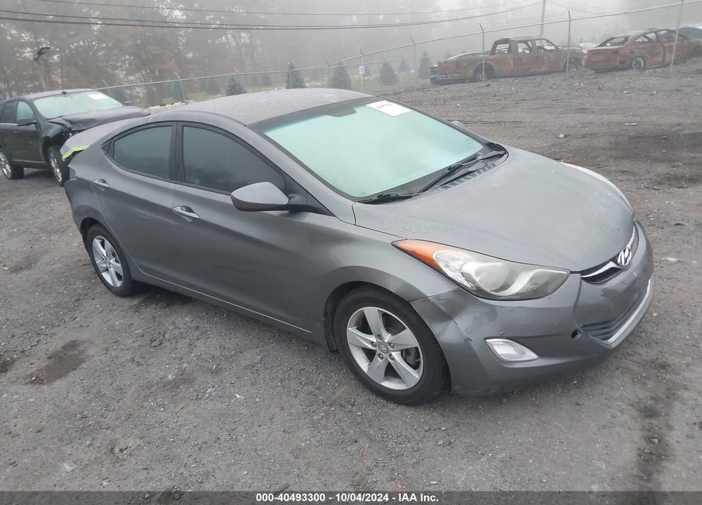 2013 HYUNDAI ELANTRA GLS VIN: 5NPDH4AE5DH293916