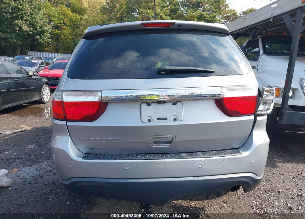 2013 DODGE DURANGO SXT VIN: 1C4RDJAG7DC698141