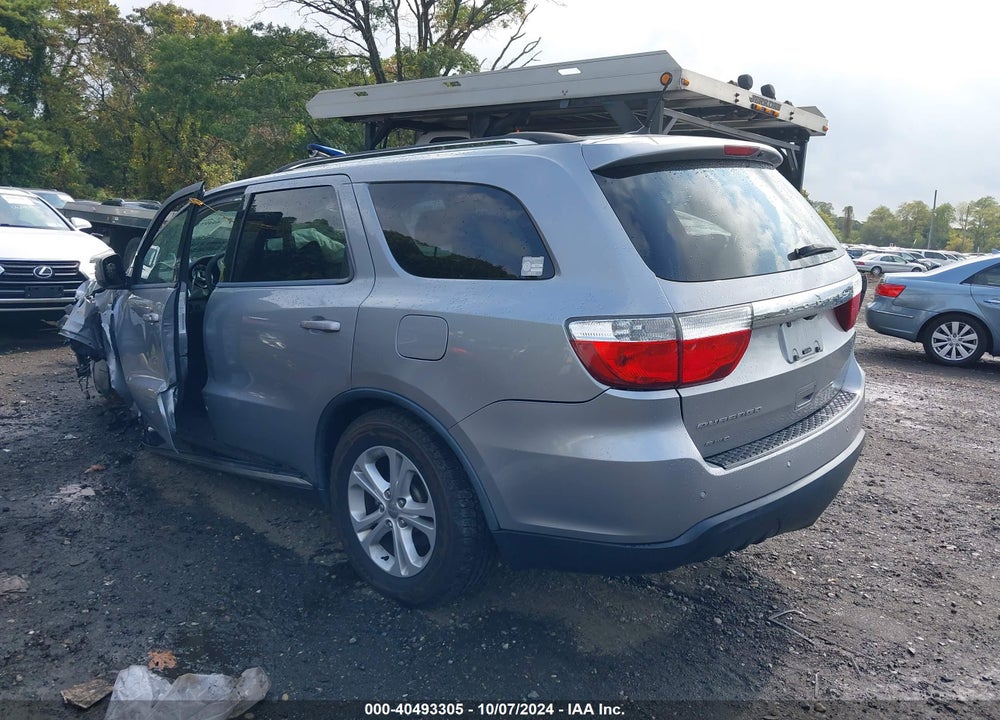 2013 DODGE DURANGO SXT VIN: 1C4RDJAG7DC698141