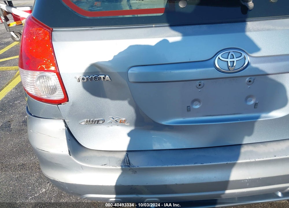 2004 TOYOTA MATRIX/XR VIN: 2T1LR38EX4C262110