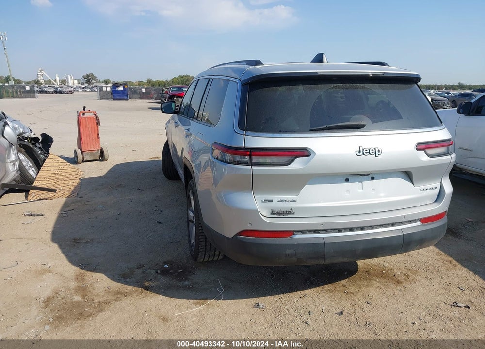 2021 CHEROKEE JEEP GRAND  L LIMITED 4X4 VIN: 1C4RJKBG5M8133659