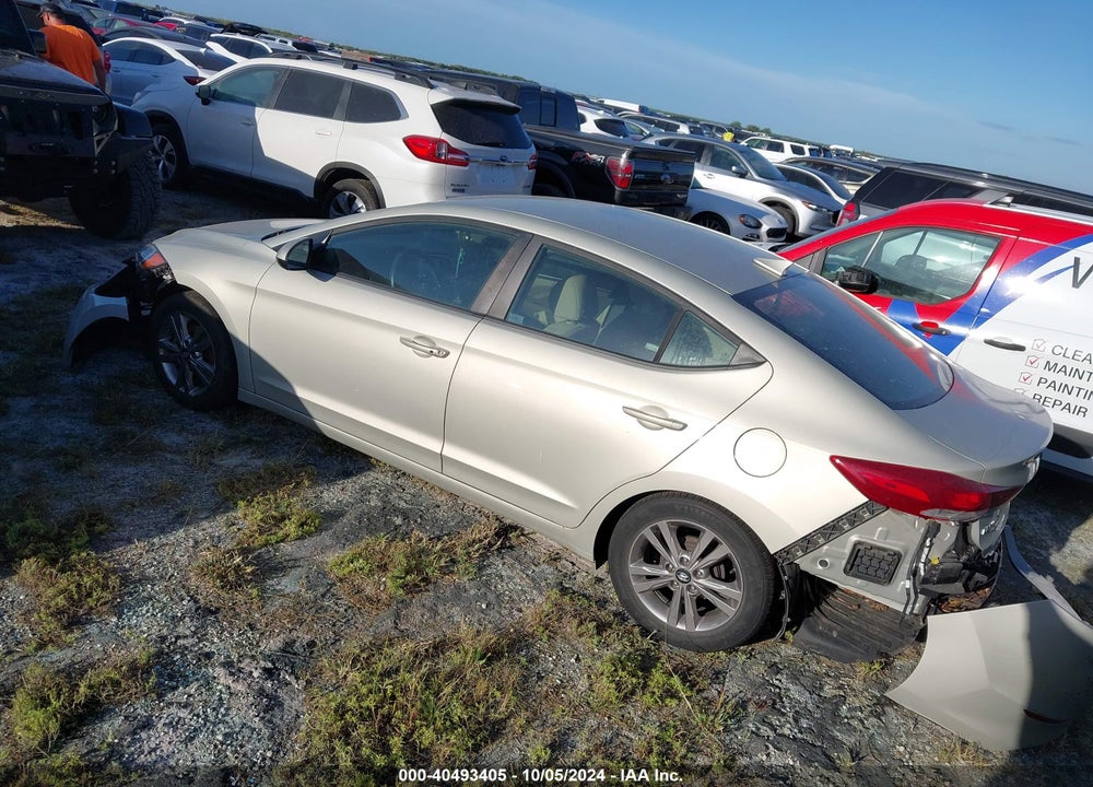 2017 HYUNDAI ELANTRA SE VIN: KMHD84LF9HU229536