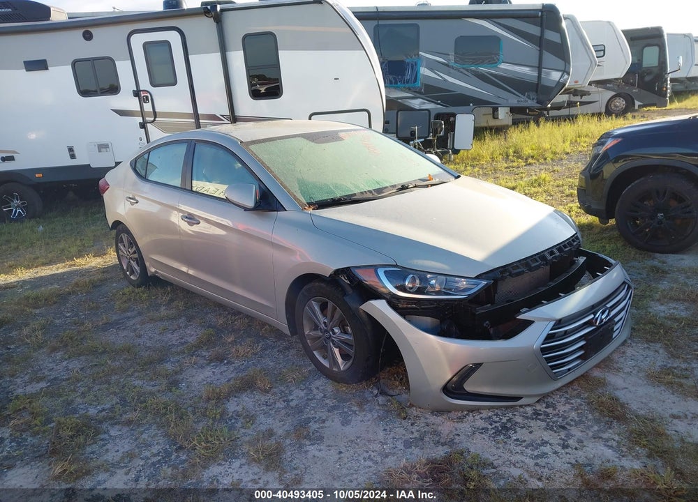 2017 HYUNDAI ELANTRA SE VIN: KMHD84LF9HU229536