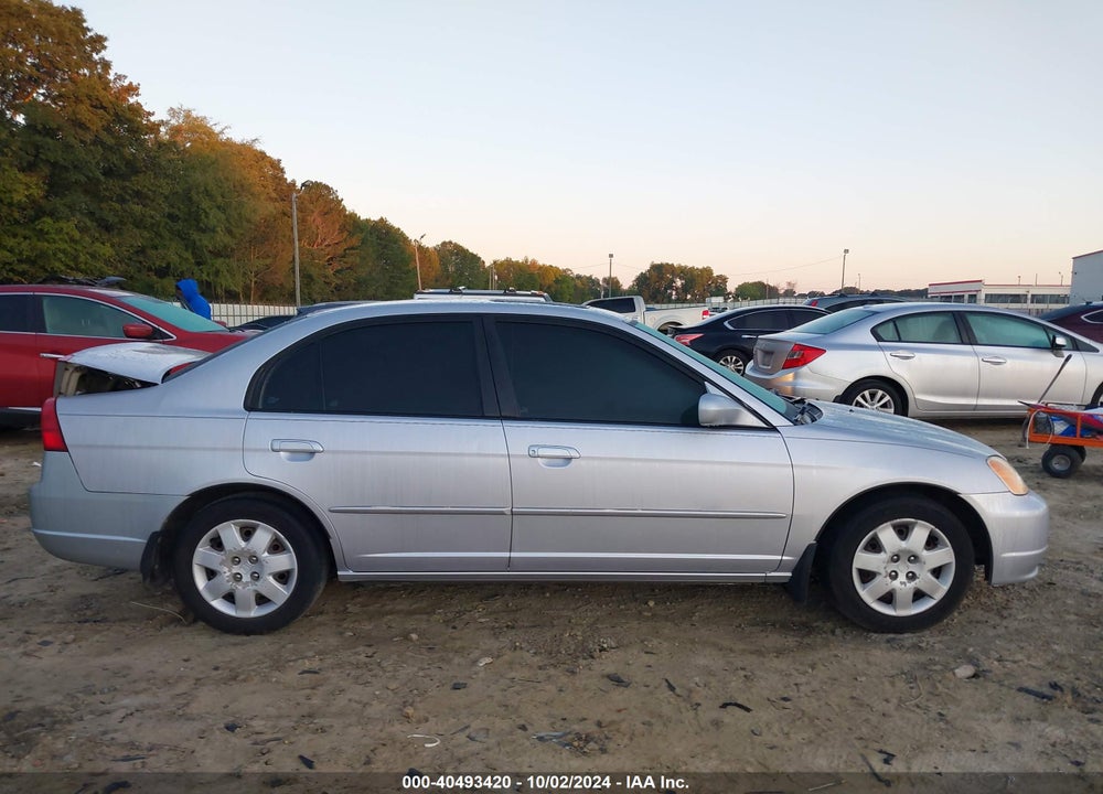 2002 HONDA CIVIC EX VIN: 1HGES26782L053287