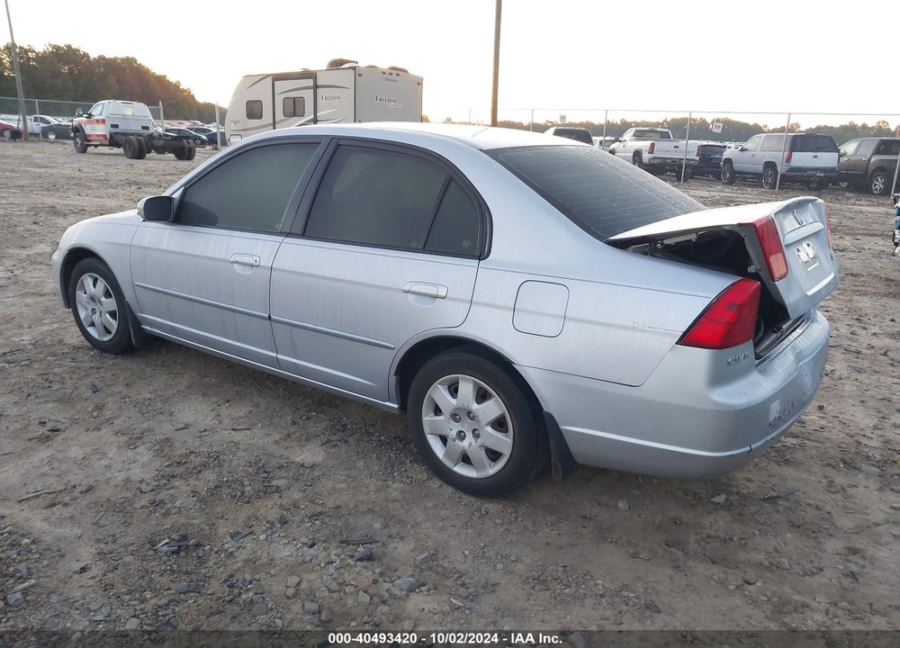 2002 HONDA CIVIC EX VIN: 1HGES26782L053287