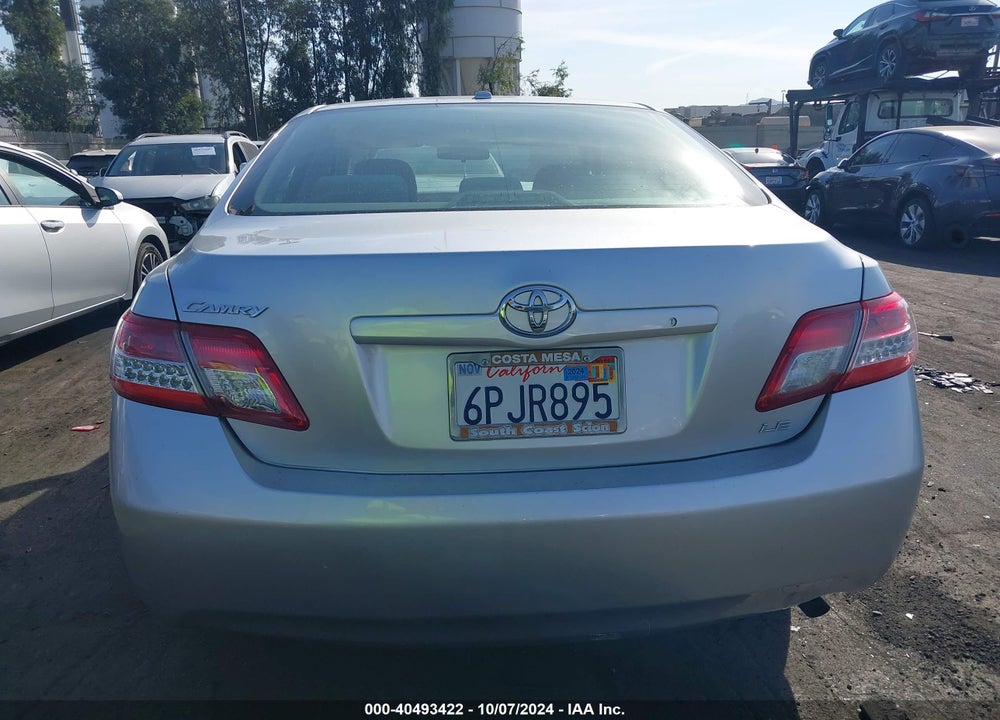 2011 TOYOTA CAMRY LE VIN: JTNBF3EK0B3010477