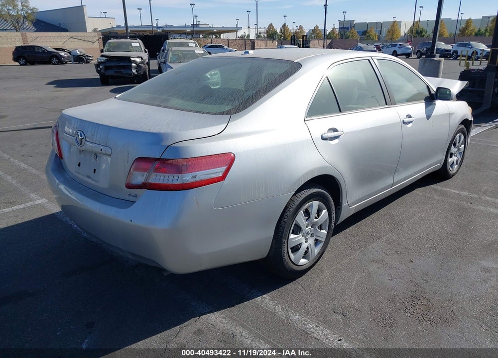 2011 TOYOTA CAMRY LE VIN: JTNBF3EK0B3010477