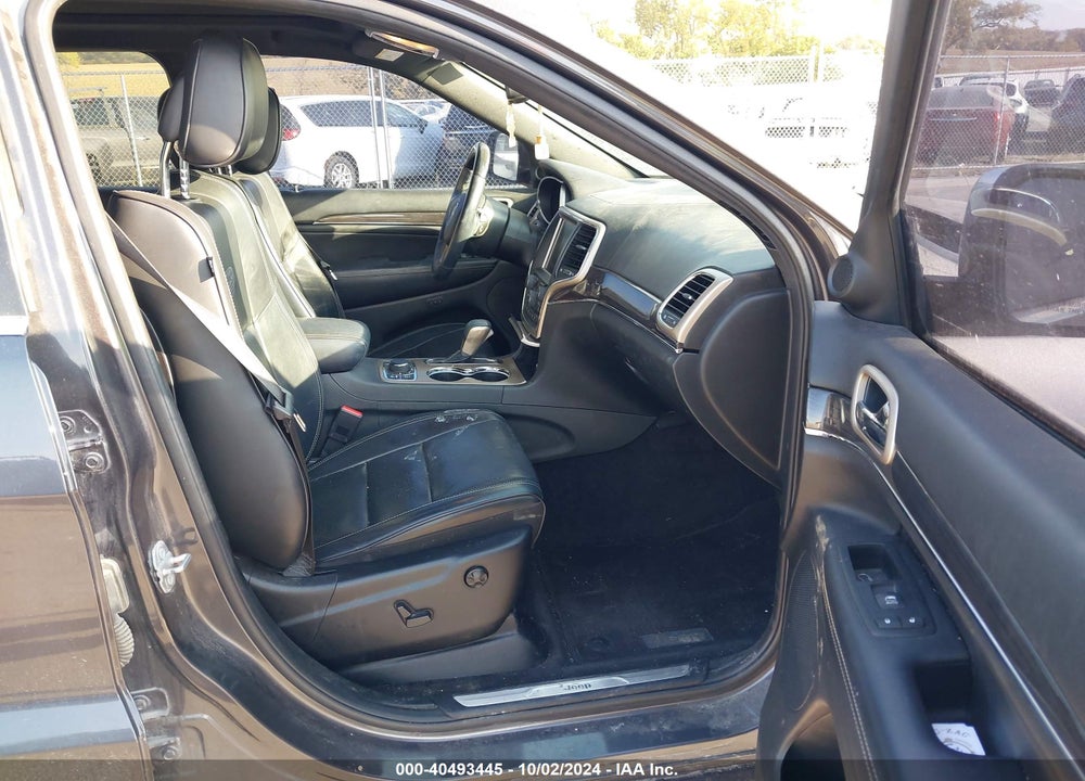 2016 JEEP GRAND CHEROKEE OVERLAND VIN: 1C4RJFCGXGC482470