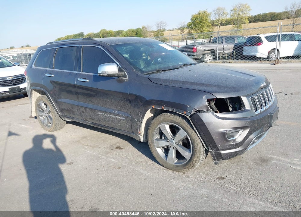 2016 JEEP GRAND CHEROKEE OVERLAND VIN: 1C4RJFCGXGC482470