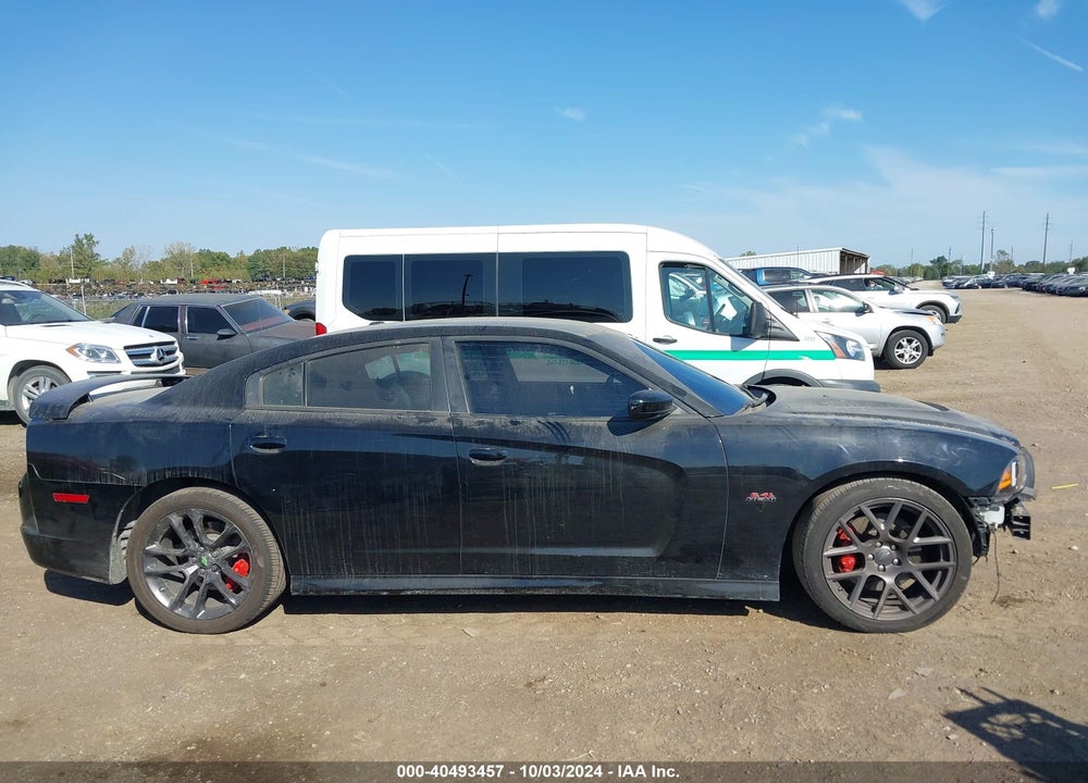 2012 DODGE CHARGER SRT8 VIN: 2C3CDXEJ5CH185873
