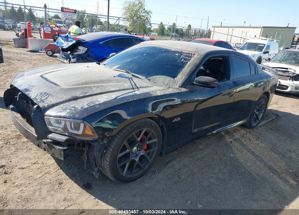 2012 DODGE CHARGER SRT8 VIN: 2C3CDXEJ5CH185873