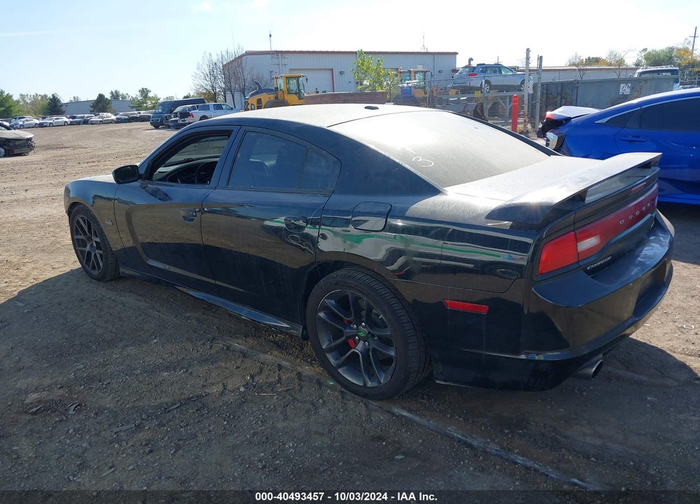 2012 DODGE CHARGER SRT8 VIN: 2C3CDXEJ5CH185873