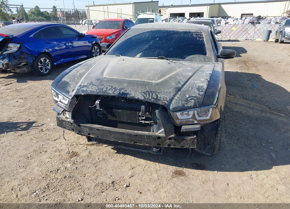 2012 DODGE CHARGER SRT8 VIN: 2C3CDXEJ5CH185873