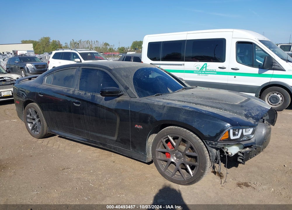 2012 DODGE CHARGER SRT8 VIN: 2C3CDXEJ5CH185873