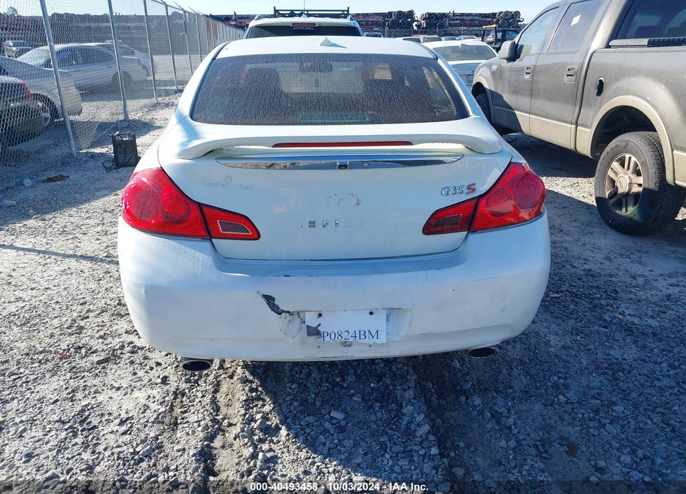 2007 INFINITI G35 SPORT VIN: JNKBV61E77M717729