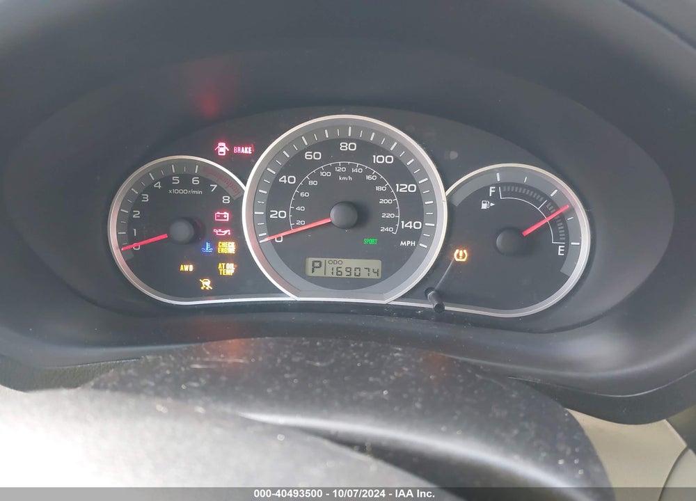 2010 SUBARU IMPREZA OUTBACK SPORT VIN: JF1GH6D65AH814243