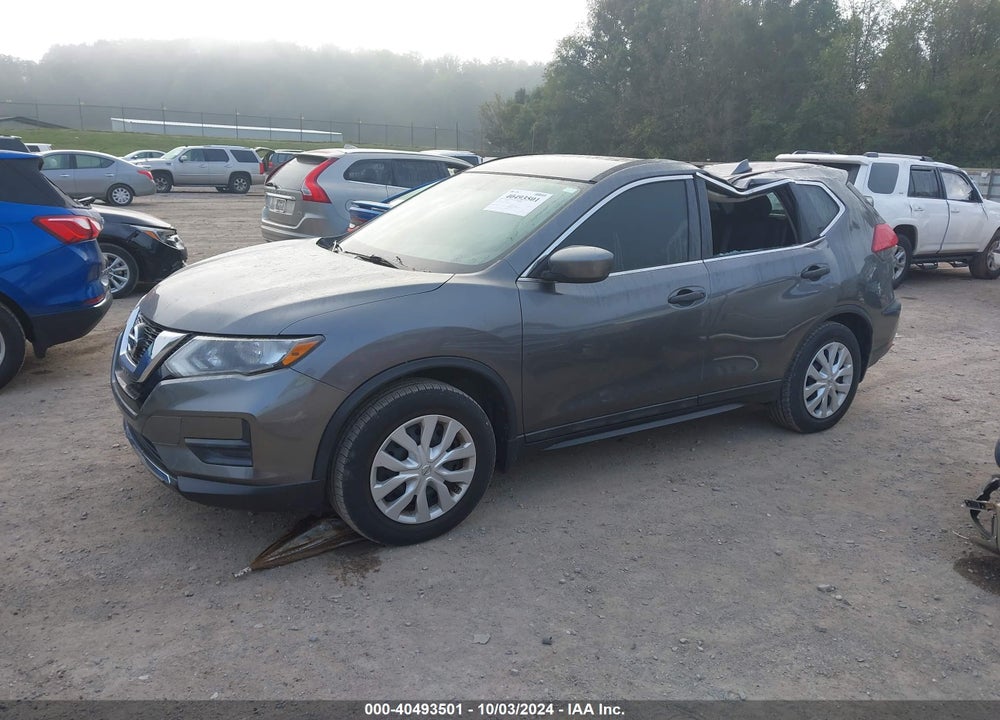 2017 NISSAN ROGUE S VIN: 5N1AT2MV7HC733486