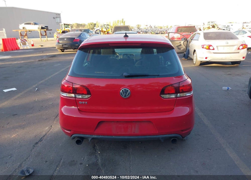 2012 VOLKSWAGEN GTI 4-DOOR VIN: WVWGV7AJ5CW015224