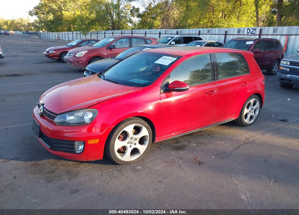 2012 VOLKSWAGEN GTI 4-DOOR VIN: WVWGV7AJ5CW015224