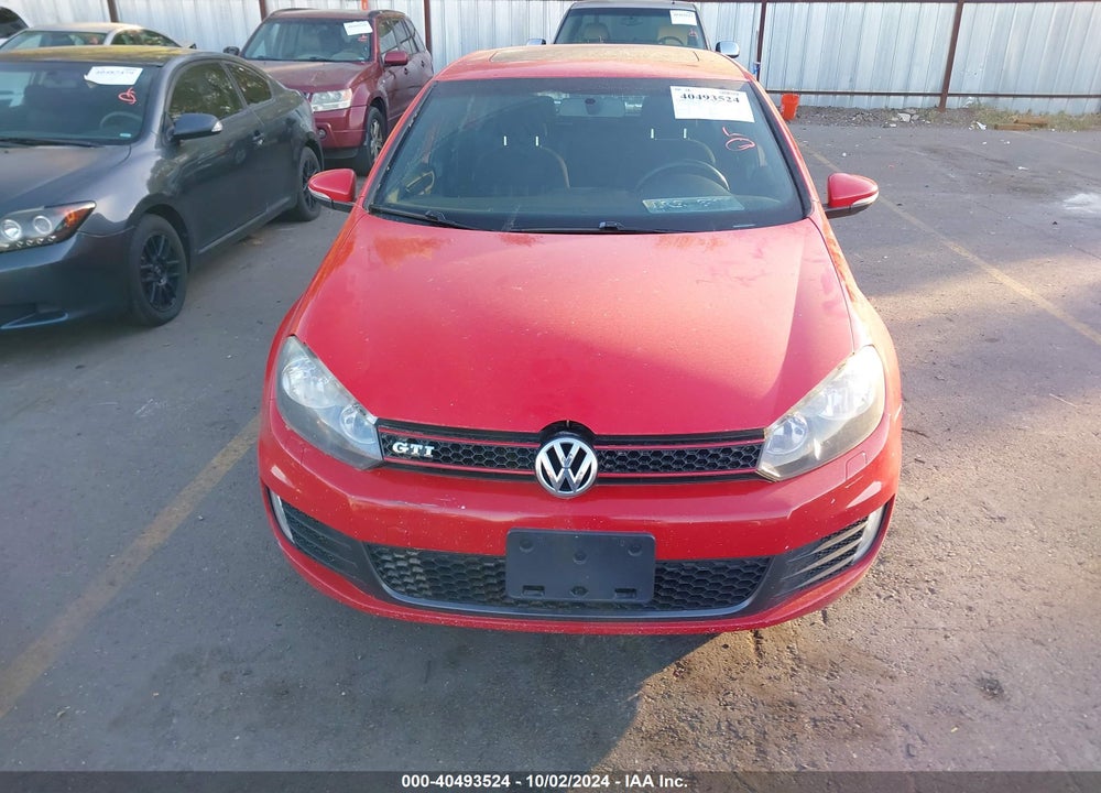 2012 VOLKSWAGEN GTI 4-DOOR VIN: WVWGV7AJ5CW015224