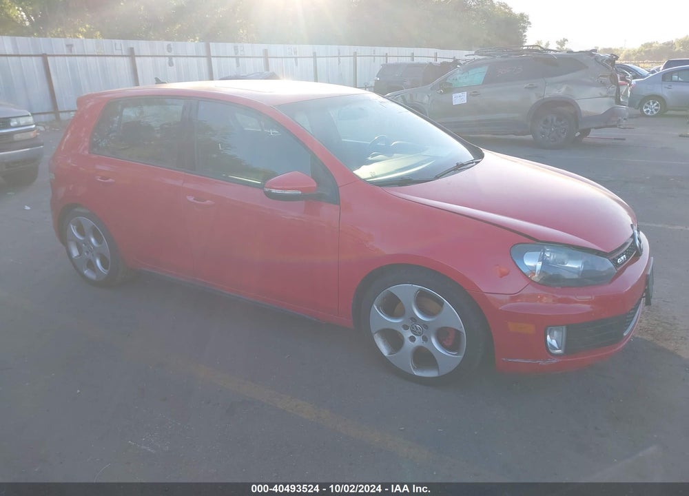 2012 VOLKSWAGEN GTI 4-DOOR VIN: WVWGV7AJ5CW015224
