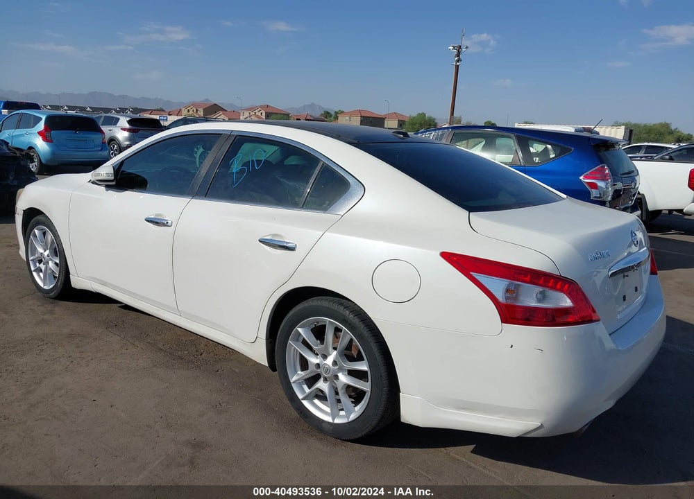 2011 NISSAN MAXIMA 3.5 SV VIN: 1N4AA5AP7BC852878