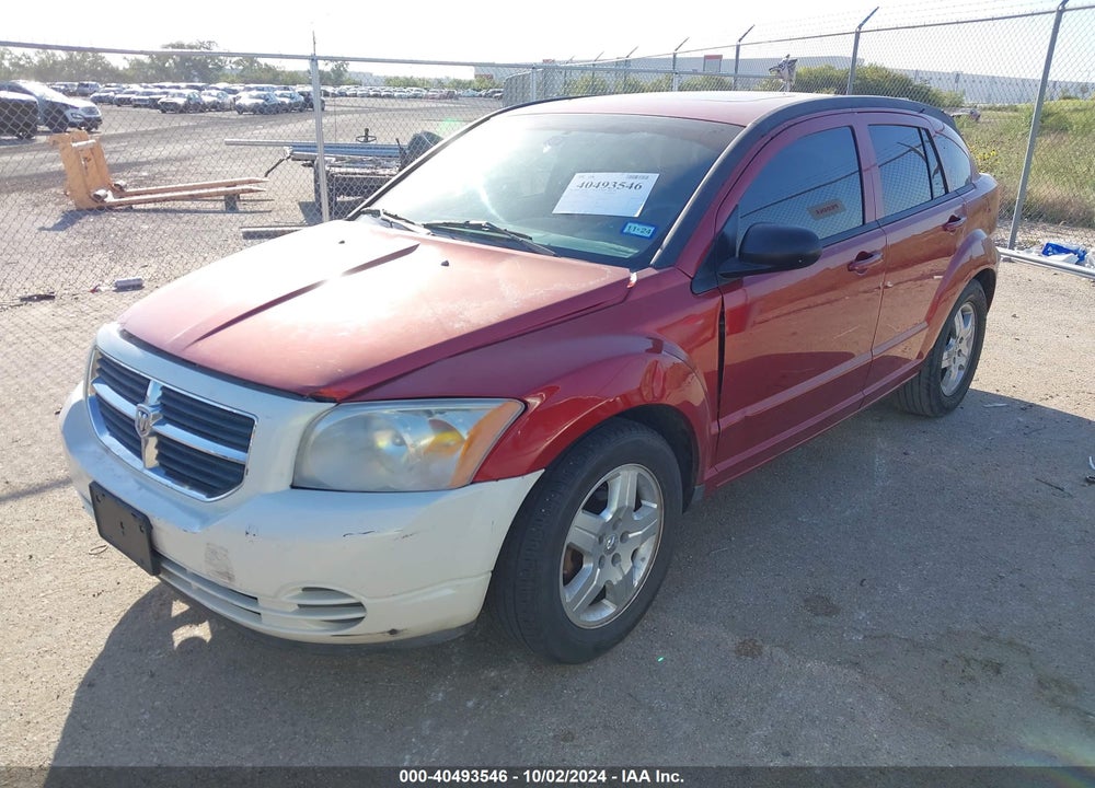 2009 DODGE CALIBER SXT VIN: 1B3HB48A09D112368