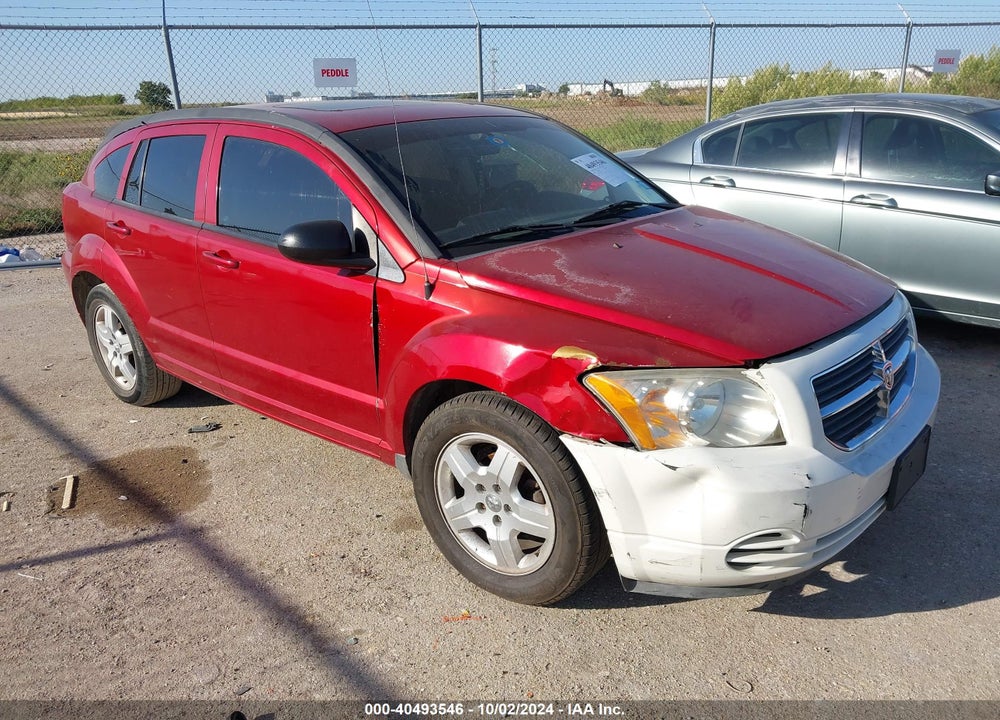 2009 DODGE CALIBER SXT VIN: 1B3HB48A09D112368