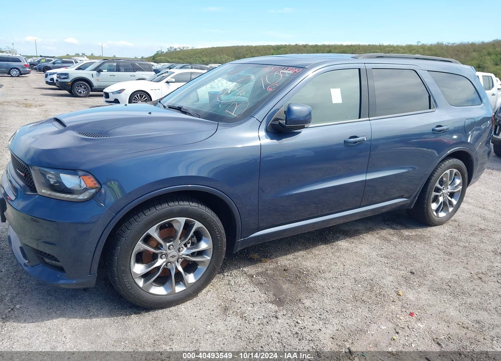 2019 DODGE DURANGO R/T AWD VIN: 1C4SDJCT4KC807163