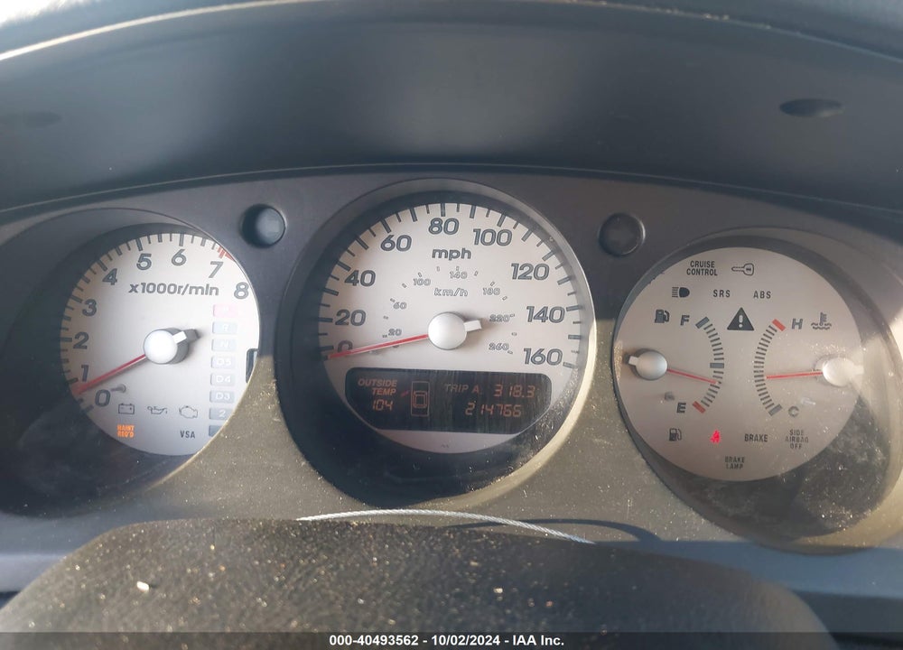 2003 ACURA TL 3.2 TYPE S VIN: 19UUA56913A074402