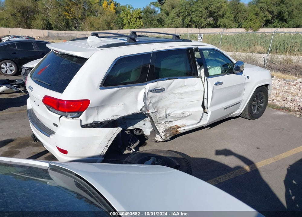 2018 JEEP GRAND CHEROKEE OVERLAND 4X4 VIN: 1C4RJFCG9JC459575