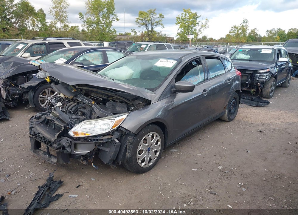 2012 FORD FOCUS SE VIN: 1FAHP3K22CL310108