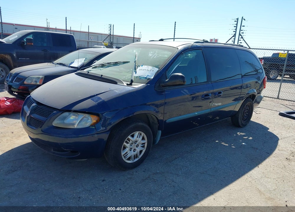 2002 DODGE GRAND CARAVAN SPORT VIN: 1B4GP44332B680731