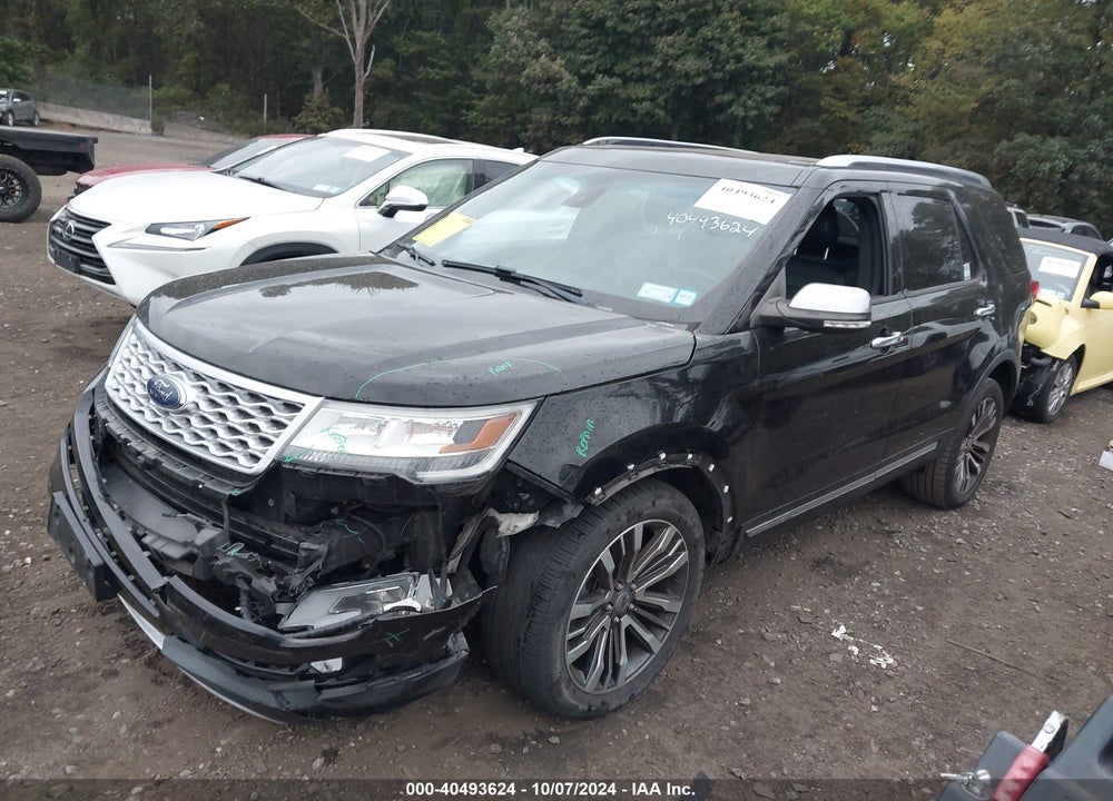 2016 FORD EXPLORER PLATINUM VIN: 1FM5K8HT4GGC19585