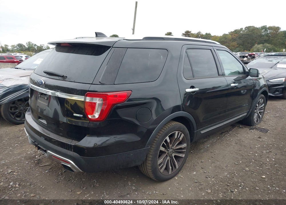 2016 FORD EXPLORER PLATINUM VIN: 1FM5K8HT4GGC19585