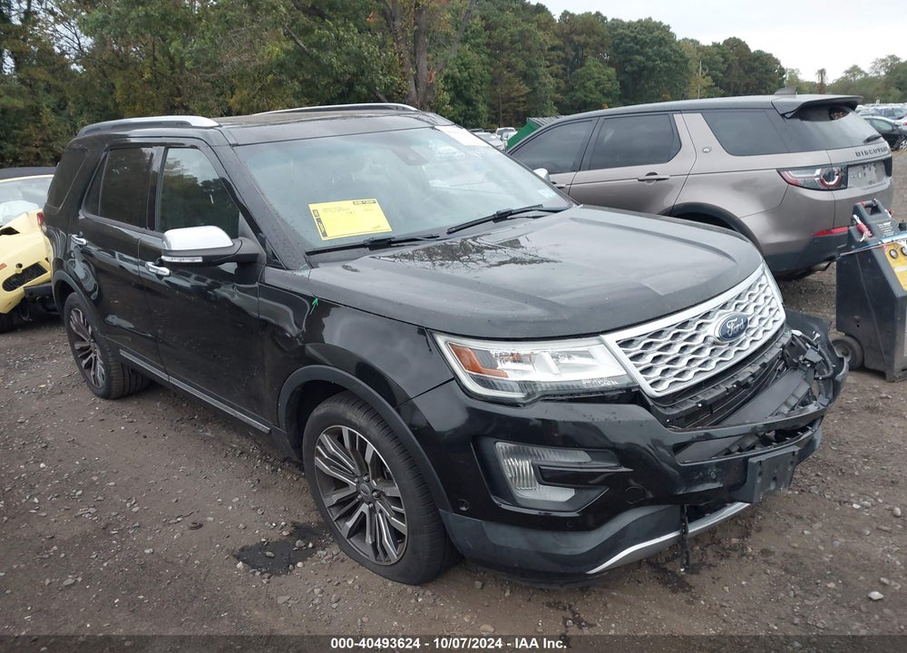 2016 FORD EXPLORER PLATINUM VIN: 1FM5K8HT4GGC19585